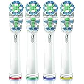 Eyryz 4 PCs Oral B Toothbrush Heads, Dual Clean Toothbrush Heads Compatible With OralB Electric Toothbrushes Handles, Braun O