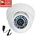 VideoSecu Dome Security Camera 600TVL Built-in 1/3