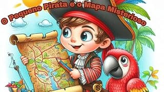 Livro O Pequeno Pirata e o Mapa Misterioso