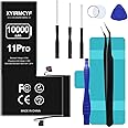 XYIRMCYF 10000mAh Super Capacity Battery Compatible with iPhone 11 Pro, 0 Cycle Li-Polymer Replacement Battery for iPhone 11 Pro, with Professional Repair Tool Kit