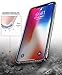 iPhone X Case, JAHOLAN Amusing Whimsical Design Clear Bumper TPU Soft Case Rubber Silicone Skin Cover for Apple iPhone X - Purple Hippo