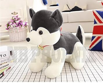 Triad basics NB Plush Phoenix Husky Dog Soft Toy, 40 cm (Grey)