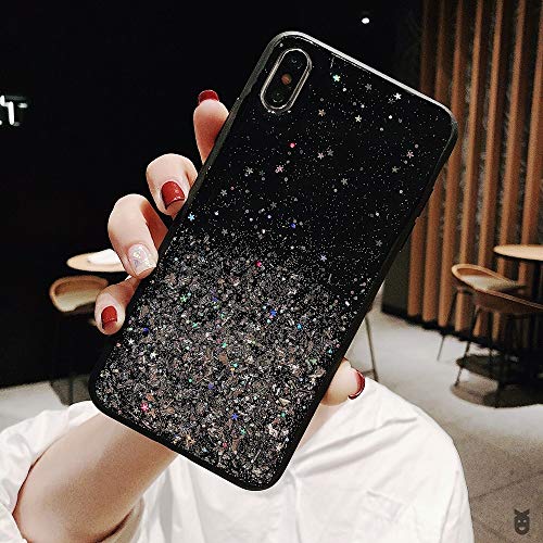 Vonzee® iPhone XR Case Cover Luxury Fashion Glitter Shiny Bling Sparkling Protective Cover for Girls & Women for iPhone