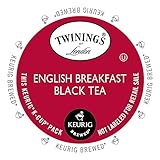 Twinings of London English Breakfast Tea K-Cups for Keurig, 24 Count