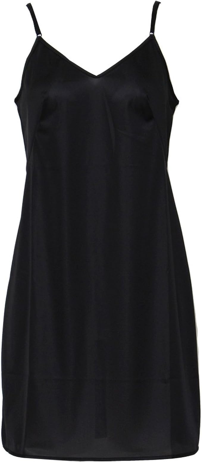 Amazon Co Jp サブローザスリップ ペチコート ワンピース 定番 ロング丈 80cm スリップ 7501 ブラック 85 服 ファッション小物