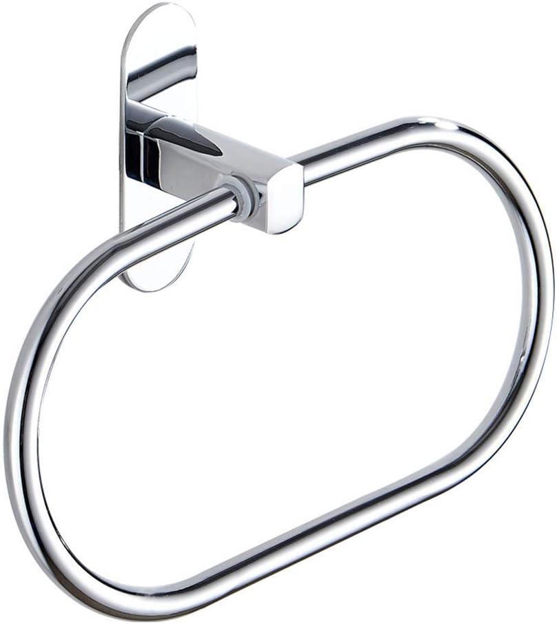 Dupeakya - Toallero Ovalado Autoadhesivo de Acero Inoxidable ...