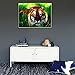 Staron Tiger 5D Diamond Painting by Number Kit, DIY Diamond Embroidery Painting Cross Stitch Kit 5D Diamond Crystal Rhinestone Embroidery Painting DIY Art Craft Canvas Wall Decor (Tiger❤️)