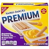 Nabisco Handi-Snacks Premium Snack Packs Breadsticks 'N Cheesy Dip - 4 Pack