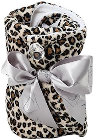 Wrapadoo 2-in-1 Hair Towel, Tan Cheetah