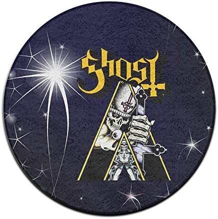 Irina Popestar-Ghost B.C. Round Outdoor Mat