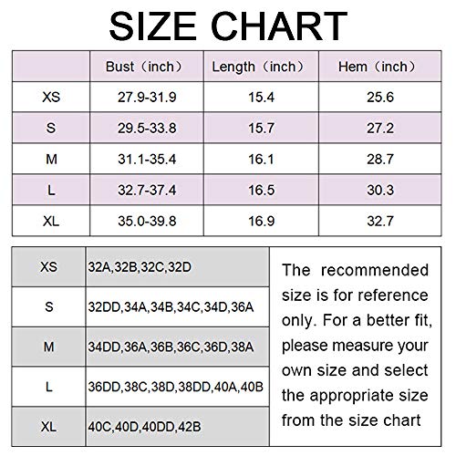 Loovoo Women Sports Bra Fitness Workout Running Yoga Tank Top Shirts Workout Running Crop Tank Tops Purple M