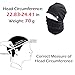 TRIWONDER Balaclava Hood Hat Thermal Fleece Face Mask Neck Warmer Full Face Cover Cap Winter Ski Mask (Black - New Version)