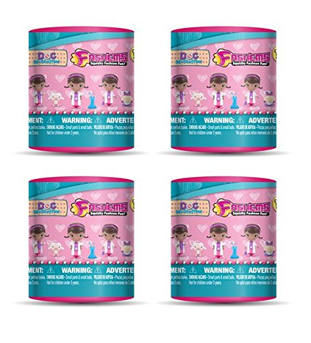 Disney Doc Mcstuffins Fash'ems Series 1 Set of 4 Random Figures
