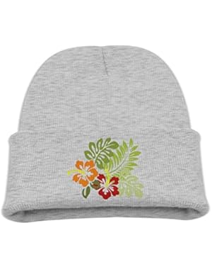 Childrens Beanies Beautiful Flower Fashion Knit Hat and Cap
