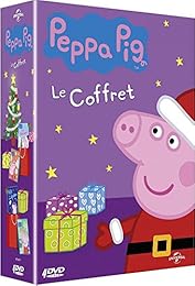 Peppa Pig - Coffret : À L'école + Les Bulles + Les Étoiles + Peppa Fête NoÃ«l - Pack