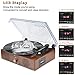 Record Player Turntable with Speakers 13-in-1 Wireless Portable LP Phonograph TF Card FM Radio with Built in Stereo Speakers USB SD 3-Speed Belt-Drive Vinyl Record Playerthumb 1