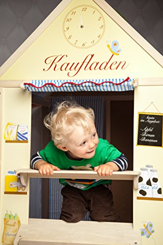 image for Roba Playhouse Combination Roles Play House for Kids Shop, Puppet Thea