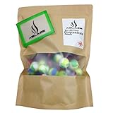 ABLAZE 100 Pcs Round Wax Container Bulk Shatter Concentrate Nonstick Non Stick Jar 5 ML Mixed Color