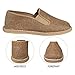 TimeBus Chinese Traditional Loofah Sponges Martial Arts Tai Chi Kung Fu Shoes Brown (42(men9/women11))