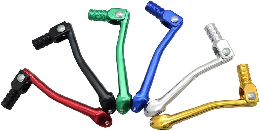 OTOHANS AUTOMOTIVE CNC Aluminum 2" Folding Gear Shifter Shift Lever for Honda XR50 CRF50 XR CRF 50cc 70cc 90cc 110cc 125cc Dirt Pit Bike (Red Black): Automotive