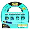 Amflo-12-50E-Blue-300-PSI-Polyurethane-Air-Hose-14-x-50-With-14-MNPT-Swivel-Ends-And-Bend-Restrictor-Fittings