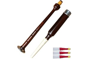 RoseWood Practice Chanter with 3 Free Reeds