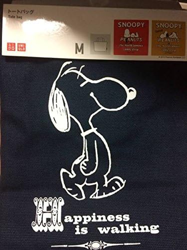 Amazon Co Jp スヌーピー トートバッグ ユニクロ ネイビー Aj ホビー 通販