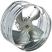 Broan 353 Gable Mount 120-Volt Powered Attic Ventilator, 1020 CFM primary