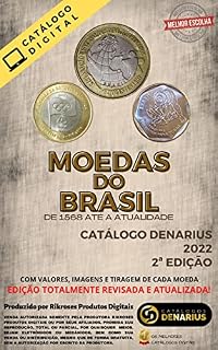 Livro Catálogo Denarius de Moedas do Brasil 2022
