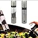 Misto The Gourmet Stainless Steel Olive Oil Sprayer With Peppercorn & Sea Salt Grinder (Silver Steel)