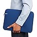 Amazon Basics 15.6-Inch Laptop Sleeve, Protective Case with Zipper - Navy Blue
