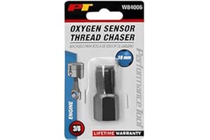 Performance Tool W84006 Oxygen Sensor Thread Chaser - M18 x 1.5 Size, Use with 3/4-Inch Hex Socket or 3/8-Inch Square Drive
