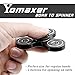 Yomaxer Tri-Spinner Fidget Toy Hybrid Si3N4 Ceramic Bearing Nylon PA Material Good for ADHD EDC Hands Killing Time