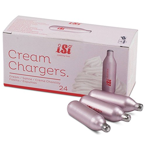 UPC 733520632672, iSi N2O Whipped Cream Chargers Box of 24 - recipes included