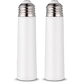 Light Socket Extender,E26 to E26 Medium Screw Light Bulb Socket Extensions,Light Bulb Camera Extensions,Recessed Socket 3-3/4" Extension Adapter