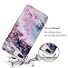 J.west Compatible with iPhone 8 Plus Case, Marble Design Bumper Slim TPU Soft Rubber Silicone Cover Anti-Scratch Thin Back Protective Phone Case for 7 Plus/8 Plus Pink