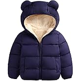 ARTMINE Baby Toddler Boys Girls Winter Down Coats with Hoods, 12M - 5Y