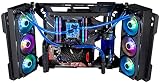 Cooler Master MasterFrame 700 Open Air ATX Case Tempered Glass VESA Mount Test view 10