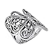 Mimi 925 Sterling Silver Large Victorian Butterfly Ring Size 6, 7, 8, 9, 10