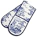 Pimpernel Spode Blue Italian Double Oven Glove Mitt | 100% Cotton | Iconic Traditional English Design |