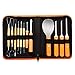 NEWBEA Halloween Pumpkin Carving Kit for Children,Pumpkin Carving Tools Set for Kids,5pcs DIY Pumpkin Carving Tools,2 LED Candle Lights and 10 pcs Halloween Carving Stencils Templates