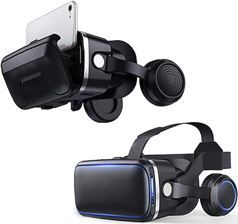 Virtual Reality Headset Vr 3d Gafas Para La Television Cine Y Video Juegos De Realidad Virtual Vr Lentes Gafas Para Iphone Android Y Otros Telefonos Dentro De 4 7 A 6 0 Pulgadas Amazon Es