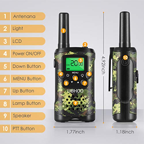 1 Talkies+Channel+Handheld+Outdoor+Adventure