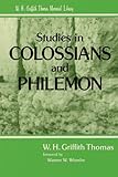 Studies in Colossians and Philemon
