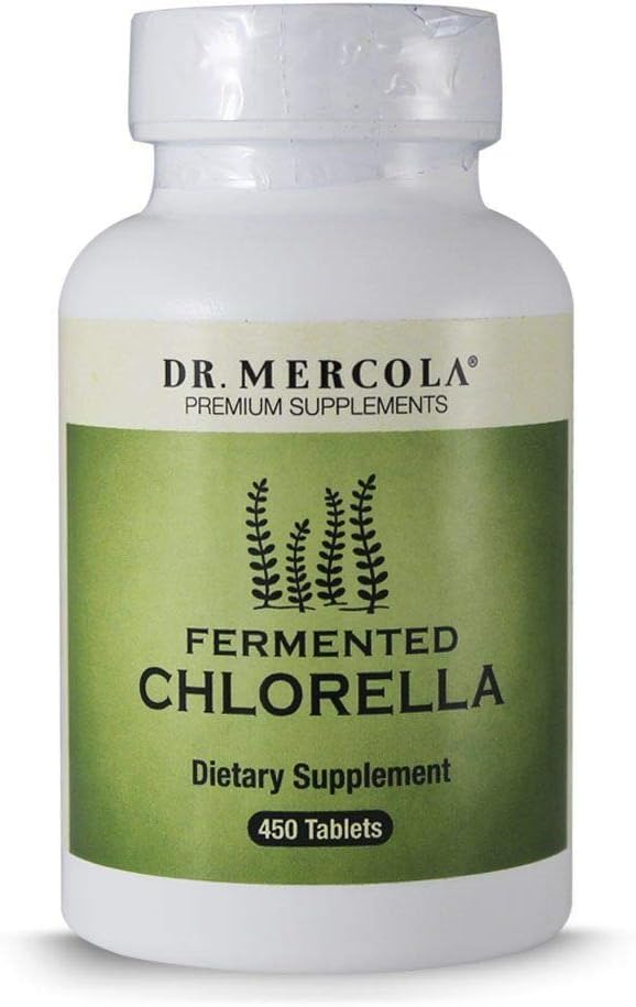 Fermented Chlorella - 450 Tablets - Dr Mercola