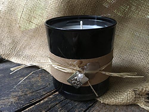 Lotus Flower Handmade Spiritual Candle, Crystal Quartz Gemstone, Balance Inner Peace, Reiki Charged, 11Oz.