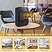 Portable Space Heater, Indoor 750W/1500W Ceramic Electric Heater for Home/Office/Bedroom and Bathroom with Overheat Protection & Tip-Over Protection, Personal Desk Heater