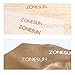 ZONEPACK Embossing Mold Copper Brass Stamping Flexible Letters Numbers Alphabets Symbols Characters(Microsoft Elegant black with Wood Box)