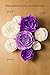 KEY SPRING Crepe Paper Flower Decorations for Wall, Wedding Backdrop, Bridal Shower, Nursery Wall Decor, Birthday Party (Purple, Beige, Lavender, Set of 8)