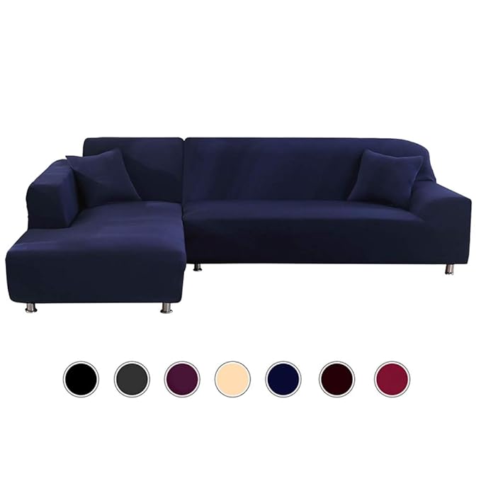 Buy Mingfuxin 2020 Upgraded Sectional Sofa Covers, Stretch L Shaped